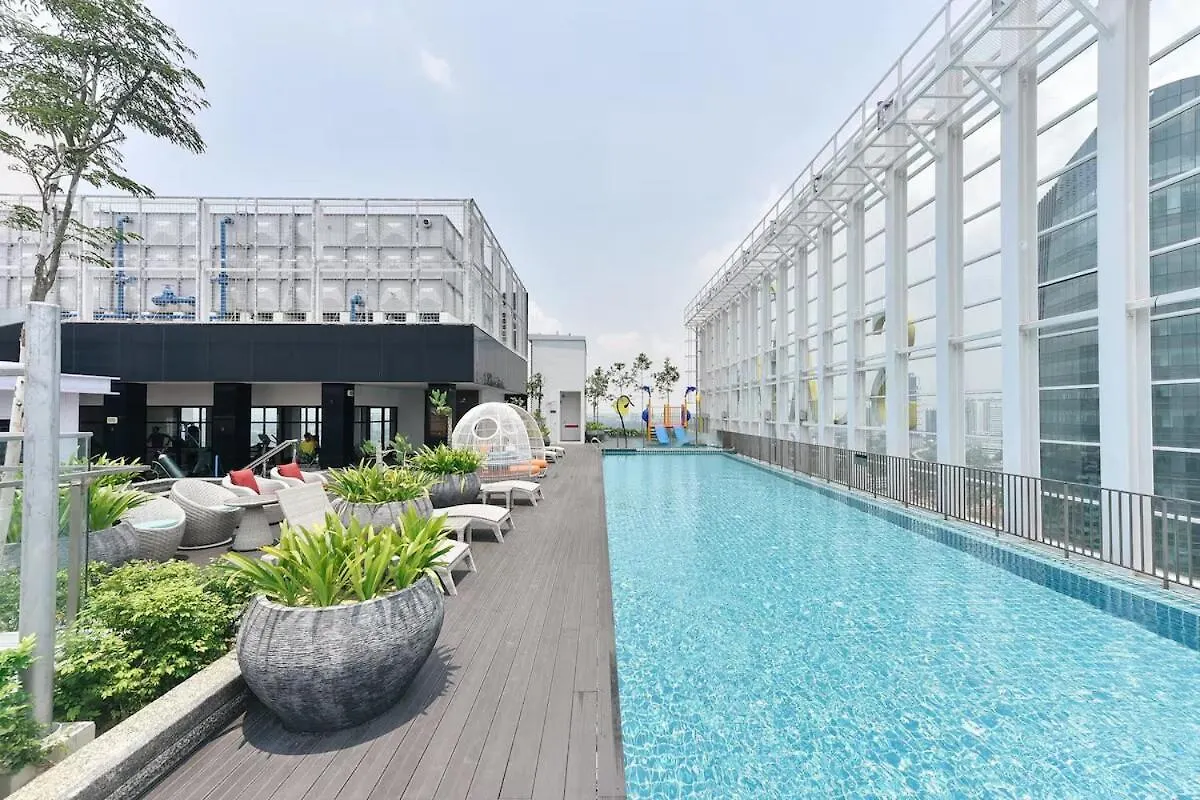 Jb City Luxe Suasana 2Br 6Pax Jbcc&Cs Ciq Johor Bahru